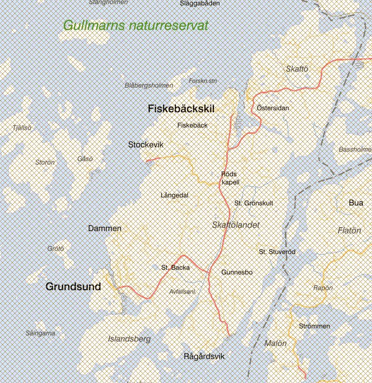 Planområdet ligger dock utanför riksintressen för naturvård.