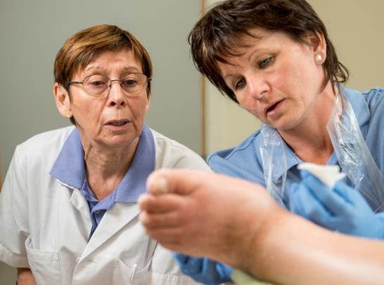 Ett strukturerat omhändertagande enligt RiksSår minskar patientens lidande Tiden från registrering i RiksSår till läkning har minskat signifikant från 25