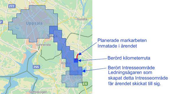 Manualer Eelis Ewert Öppen 2019-07-01 N3 7(69) 4.4.2. Ledningsägarnas intresseområden I de fall ärendets geografiska