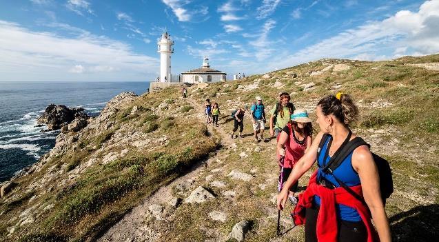 Sammanlagd höjdmeter, stigning: 470 m, sänkning: 461 m Krävande vandring (grad 5) 32 km Härefter har du 9 kilometers behaglig vandring längs såväl stränder, stora stenar och naturstigar i öppna