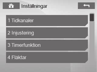 10 Tilluftsaggregat VEK - Integrerad styr- och reglerutrustning uro 4. KONTROLLPANEL HANDHAVANDE, IGÅNGKÖRNING 4.