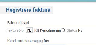 13(48) 1.3.4 Utskrifter och arkivering Defsättning innebär att fakturan kommer att skrivas ut, om det är en pappersfaktura, och skickas till kunden.