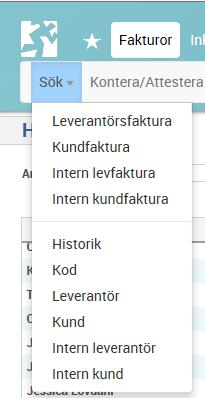 24(48) 1.9 Sökfunktioner, Rapporter och journaler 1.9.1 Sök kundfaktura Kom ihåg att begränsa urvalet för att få relevant resultat. Exempelvis genom att ange kund, datum eller fakturatyp.