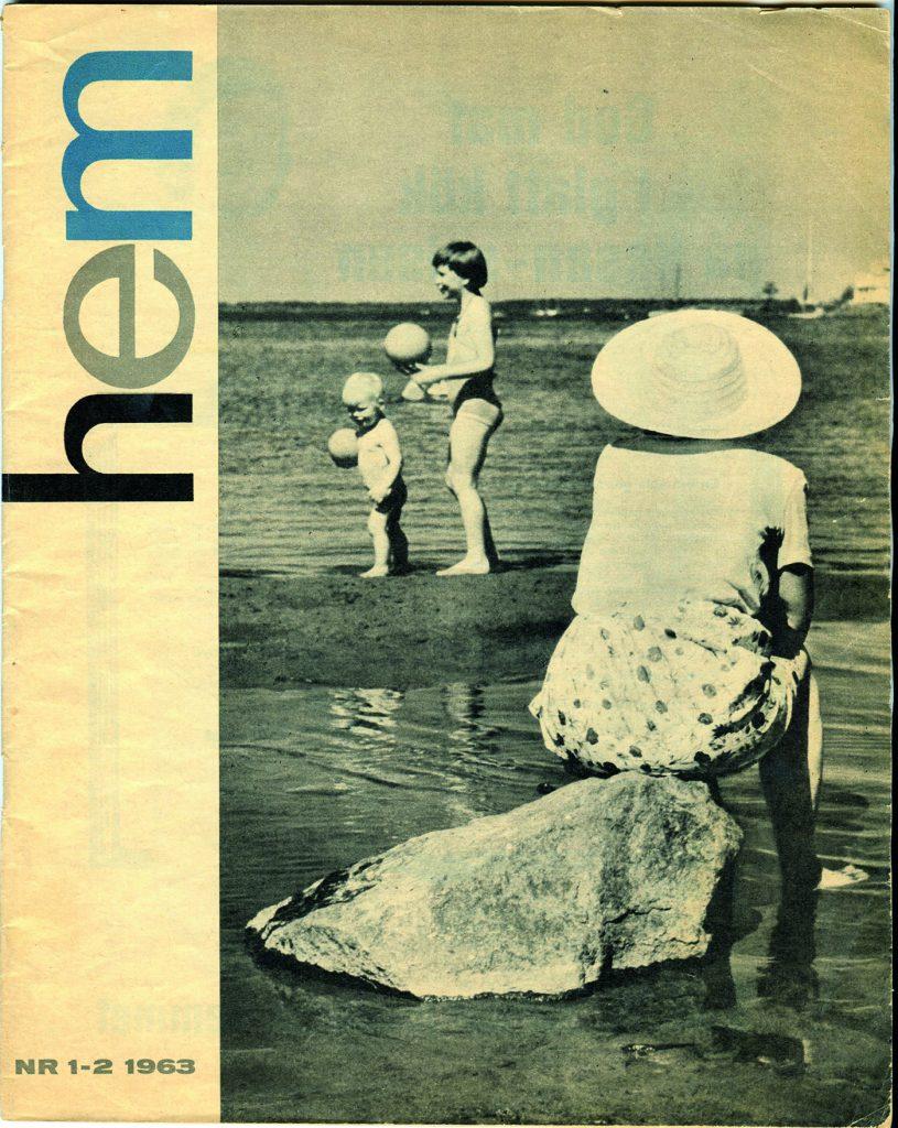Tidskriften Hem började han ge ut 1962, under några år. Den utkom i 110 000 exemplar och utdelades i nästan alla finlandssvenska hem.