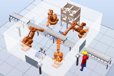 En prototyp av robotlindningsverktyget har byggts och kan ses i figur 1.6. Verktyget matar kabeln med hjälp av ett hjul.