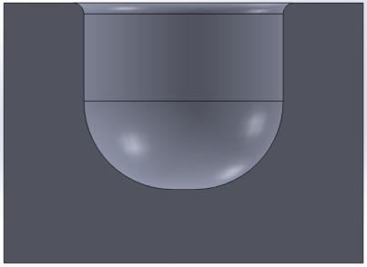 3.4 Formning 3.3.1 Experiment: Formning Vid testerna av plastformarna upptäcktes att isoleringen behövdes värmas upp till ca 130 C för att isoleringen skulle bli så pass mjuk så att den kunde forma