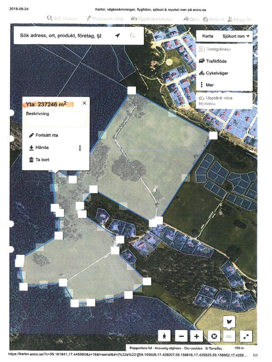 BEDÖMNING PLANBESKED 2019-04-11 My Vållberg Plankoordinator Telefon 08-555 014 73 Bedömning av ansökan om planbesked Ansökan gäller: Del av fastigheten Ströpsta 3:402 Ansökan registrerad: 2019-01-21