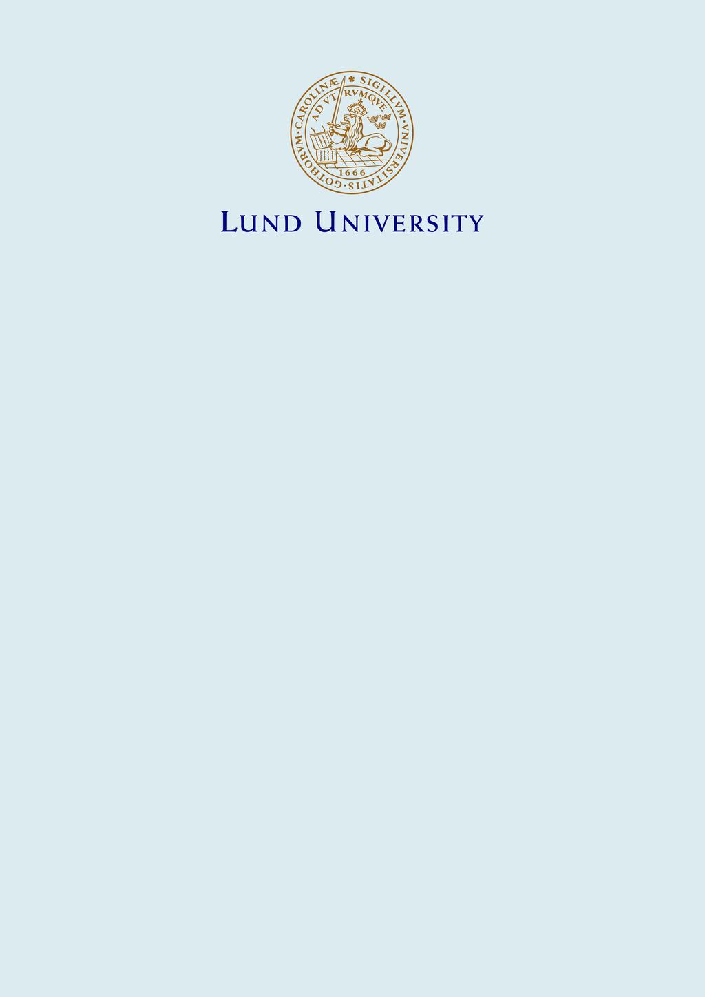 Jensen, Lars 26 Link to publication Citation for published version (APA): Jensen, L. (26).. (TVIT; Vol. TVIT-76). Avd Installationsteknik, LTH, Lunds universitet.