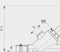 Profipress med SC-Contur A1 A1 AVSTÄNGNINGSVENTIL AV RÖDGODS, FRåN 2017 Easytopsnedsätesventil Modell2237.