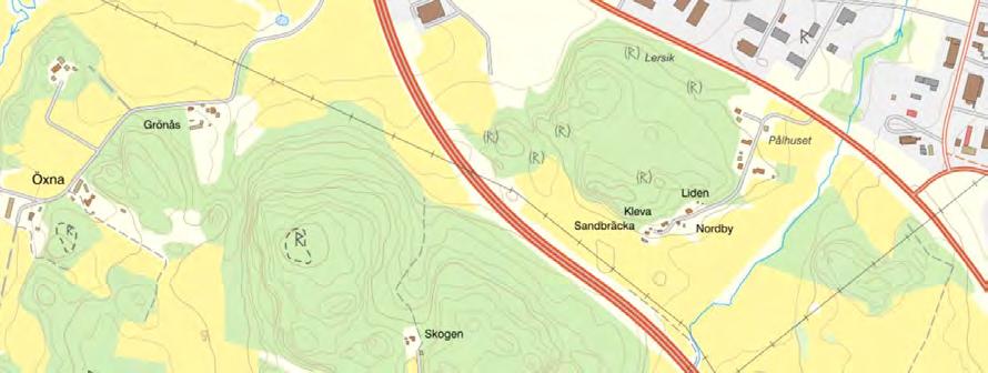 SÄLEBY 2:18 ÖXNA 1:10 KAMPSTORP 2:5 SÄLEBY 2:8 KAMPSTORP 2:3 Figur 2. Översiktskarta med fastigheter, Lantmäteriet 3.1. Underlag Dokument: - DP_Säleby_södra PBESKR 190205_.