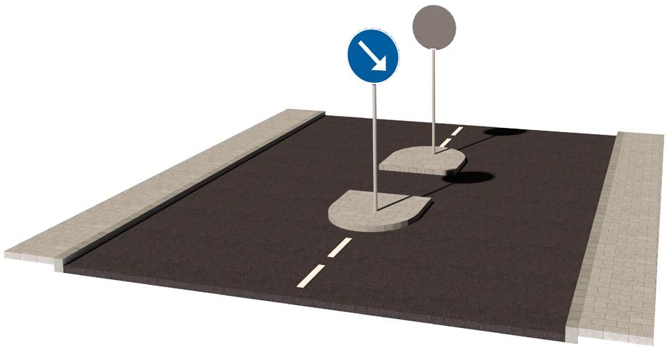 Att montera vägmärken eller gatunamnsskyltar på belysningsstolpe kräver godkännande av Täby kommun. Vid godkännande ska alltid gummerade fästen användas. 1.