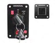 Elsystem Strömställarpanel PGM-FI (4 lamp varning) Tändningslås / nödstoppskontakt 4 lamp varning Oljetryck/motortempreatur/PGM-FI/ACG Varningssummer Montage kit