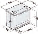 40 KATALOG REF 31500-ST3-111HE Ah 45 RES CAP MIN 75 CCA EN - 18 C 420 CCA BCI - 18 C 450 CCA IEC - 18 C 250 CCA DIN - 18 C 210 Belastn.