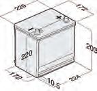 65 KATALOG REF 31500-SV2-011HE Ah 65 RES CAP MIN 110 CCA EN - 18 C 480 CCA BCI - 18 C 525 CCA IEC - 18 C 280 CCA DIN - 18 C 250 Belastn.