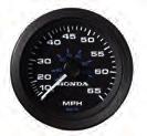 Instrument Instrumentsats - 4 mätare Imfria med kupat glas Innehåller 4 mätare: Varvräknare 0-7000 rpm med digital timräknare, hastighetsmätare 10-65 mph / 20-100 km/h, bränslemätare 240-33 ohm