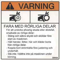 som kan beställas enligt tabellen är på