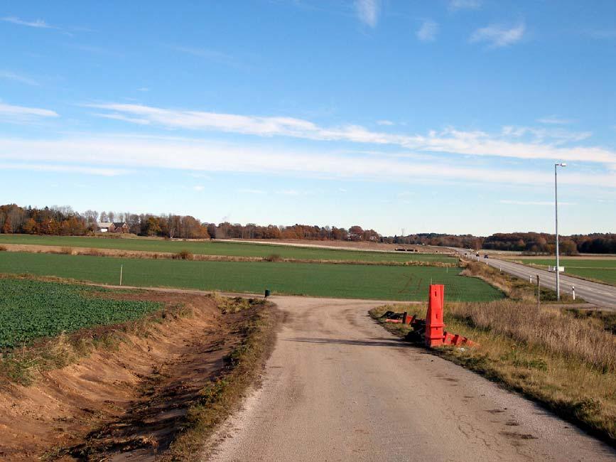 Höjdryggen i områdets norra del, från