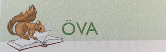 28 Dessa har en återkommande rytm i läroboken och ses vid återkommande öva och pröva rutor som har ett återkommande inslag hela läroboken igenom (se bild 15 & 16).