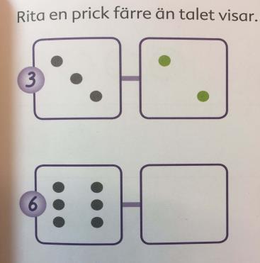 Dekorativa bilder används fyra gånger i Lyckotal kopplat till en uppgift och är alltså de som räknats.