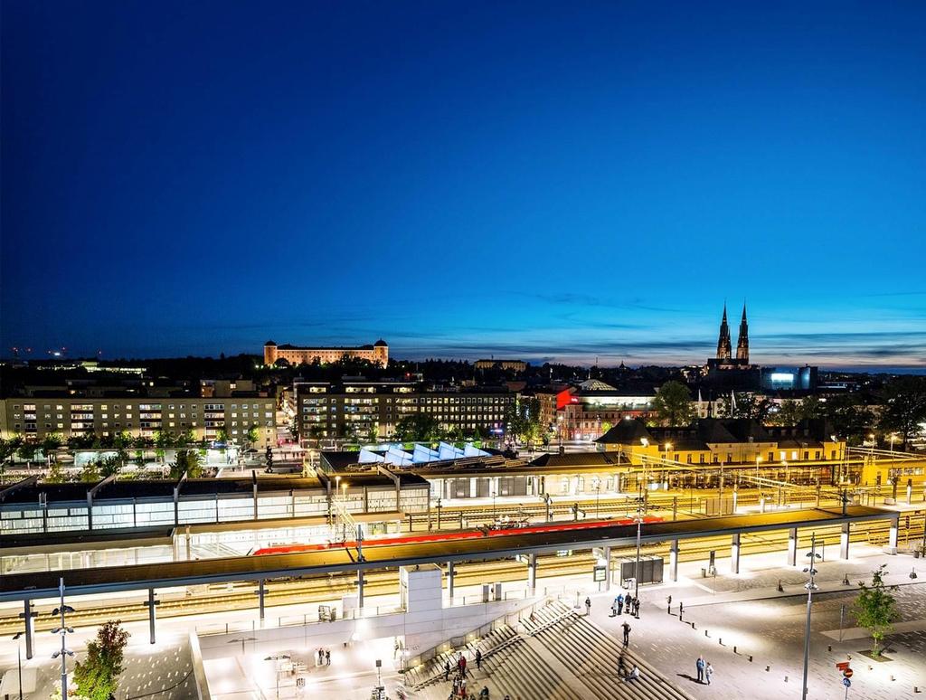 Tänkt omfattning Vid trafikstart: Kapacitet ca 20 st 30-metersvagnar. Uppställning och frekvent underha ll.