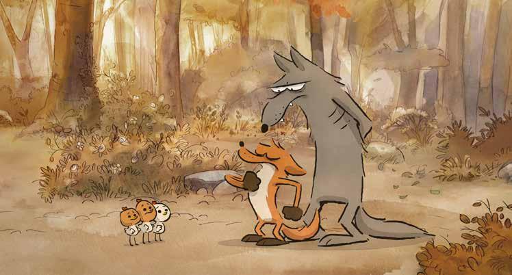 STORA STYGGA RÄVEN Tisdag 5 november kl 9.00 och 12.00 samt onsdag 6 november kl 9.00. Visas för förskoleklass och åk 1-3, filmen är 1 timme 23 minuter.