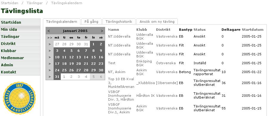 Så här gör du för att ansöka om sanktion för din förenings tävling 1. Gå till www.kurs.hcponline.se och logga in. 2.