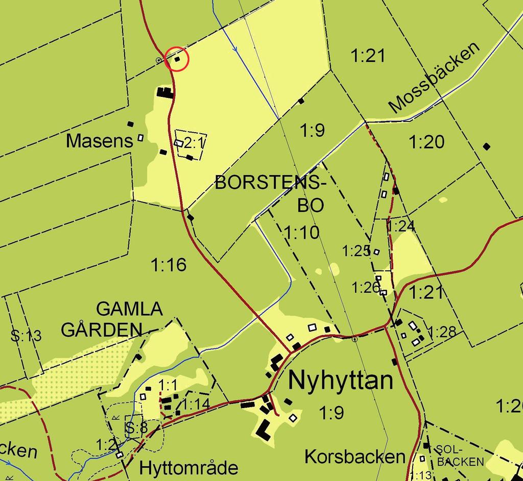 Inledning Gården Masens ligger vid Nyhyttan i sydöstra delen av Norbergs kommun nära Hörendesjöns nordvästra strand.