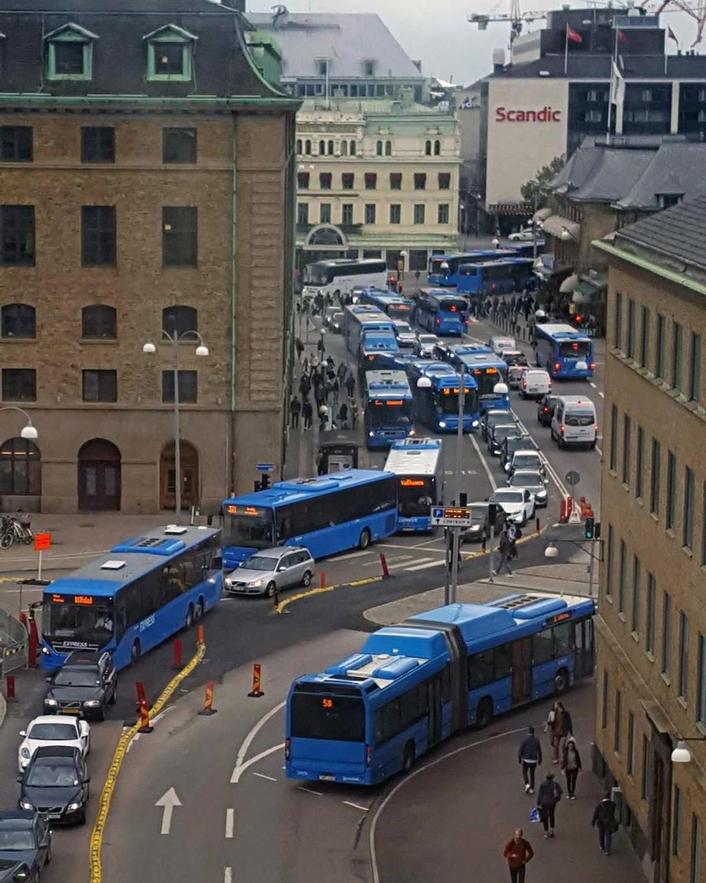 Vi behöver utveckla ett långsiktigt hållbart transportsystem 1 400 /dygn från öster!