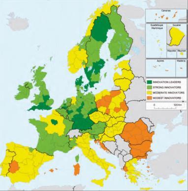 Territorial review NORDREGIO Economic Potential GRP per inhabitant R&D