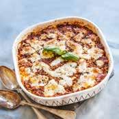 En härligt fräsch och lättlagad rätt. Köttfärsgratäng med blomkål och mozzarella får ta plats på menyn igen.