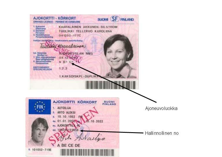 REGISTRERINGSANVIS NING 7 (8) Endast registreraren har rätt att beställa en ny PUK nyckelkodskuvert, och denna rätt gäller endast aktivkort vilkas uppgifter registreraren ser inom ramen för sin