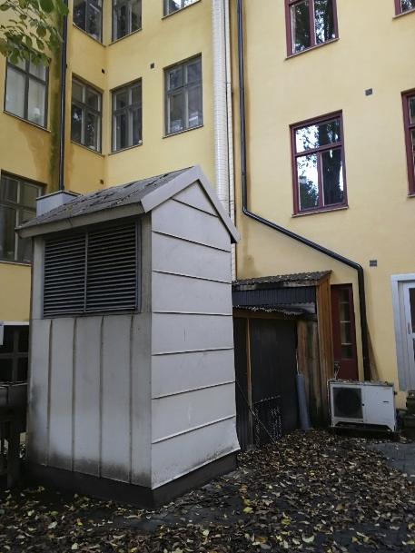 Kv Sperlingens backe PM id.nr: 17010-1-3E Datum: 2019-04-11 Sida: 11 av 14 Källa 10: Grev Turegatan 13 På innergården finns två st.