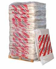 GRUNDER PAROC XGF 003, Vintermatta Matta av mineralull, inplastad i friktionsbehandlad polyetenfolie. och innehåll Tjocklek Bunt Pall Används som isolering av betong och formar vid gjutning vintertid.
