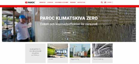 PAROC.SE På PAROC.SE finns alltid de senaste produktnyheterna och aktuell produktinformation.