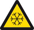 3.3.2 Varningsskyltar Triangelform. Svart symbol på gul bakgrund med svart bård. Den gula delen ska vara minst 50 procent av skyltens yta.