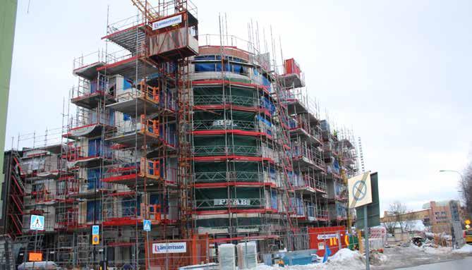 62 SYNERGIER MELLAN INVESTERINGAR Arlanda-Märsta har något speciella förutsättningar, eftersom det på grund av buller inte är möjligt att bygga ut bostäder vid det kraftigt expanderande arbetsplats-