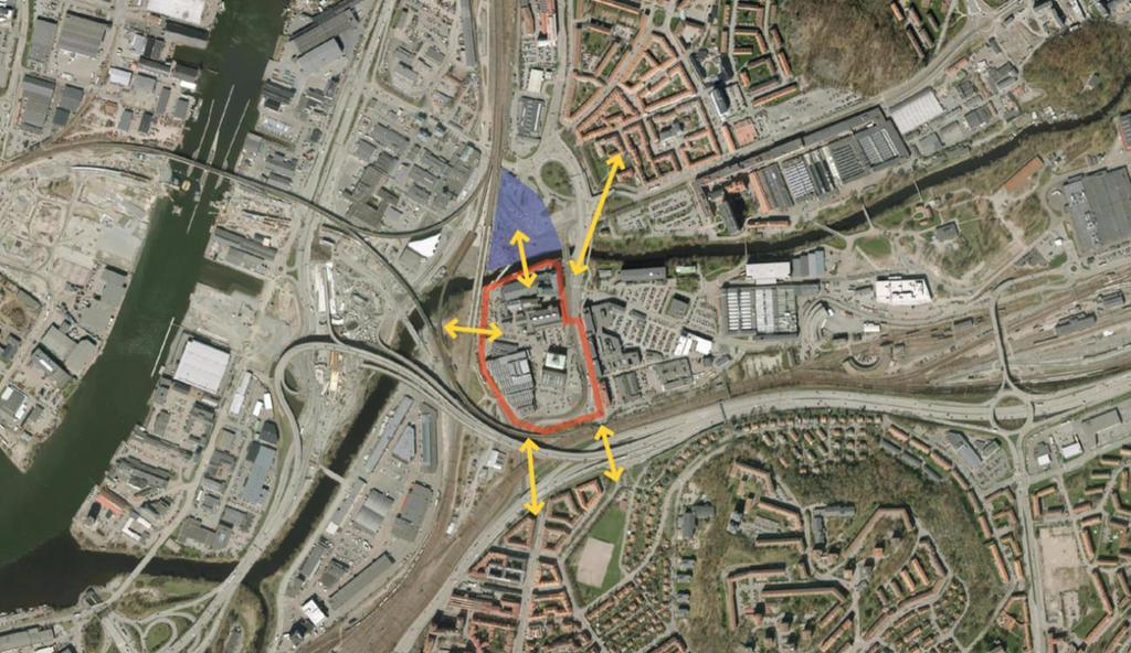 Gamlestaden har ett brett utbud av offentliga servicefunktioner.