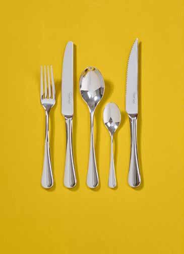 6x kniv, gaffel, sked, tesked och grillkniv Signature