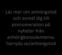Ni behöver inte bo tillsammans för att du ska räknas som anhörig. I Härryda kommun är vi två anhörigkonsulenter som arbetar med anhörigstöd. Vilket stöd kan du få genom oss?