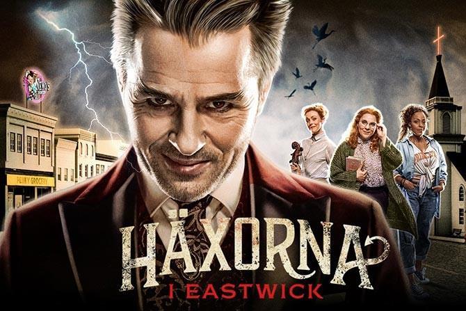 HÄXORNA I EASTWICK Kultfilm blir musikalkomedi Efter succén med The Phantom of the Opera är det nu dags för Peter Jöback att göra huvudrollen i nästa stora internationella musikal på Cirkus i