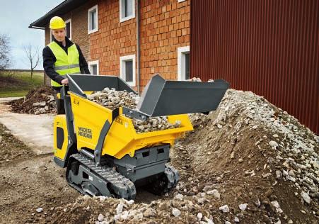 DT10e Upptäck nya användningsområden: Med den helt eldrivna DT10e. Den arbetar helt utsläppsfritt och är dessutom lika kraftfull som DT10.