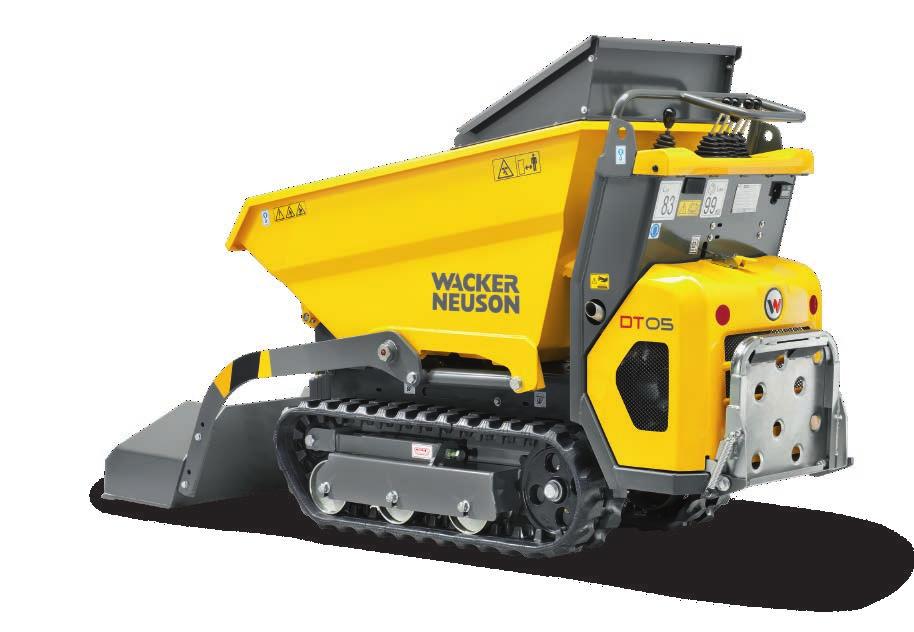 fronttippande DT08 Maximal motoreffekt (kw / hk) 4,9 / 6,7 * 6,8