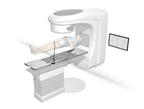 FÖRETAGETS PRODUKTER RayPilot är ett elektromagnetiskt positioneringssystem som kompletterar befintlig strålbehandlingsutrustning genom att med hög precision bestämma cancertumörers position i