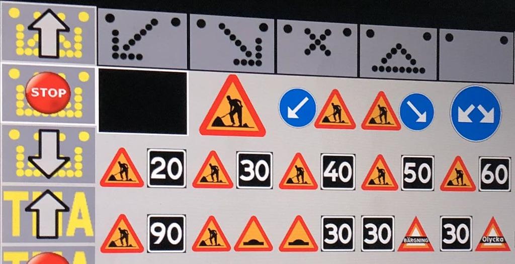 Product Description MidiSign Light 12 V är en mobil informationsskylt som tack vare sin storlek och konstruktion följer alla Trafikverkets föreskrifter om vägmärken.
