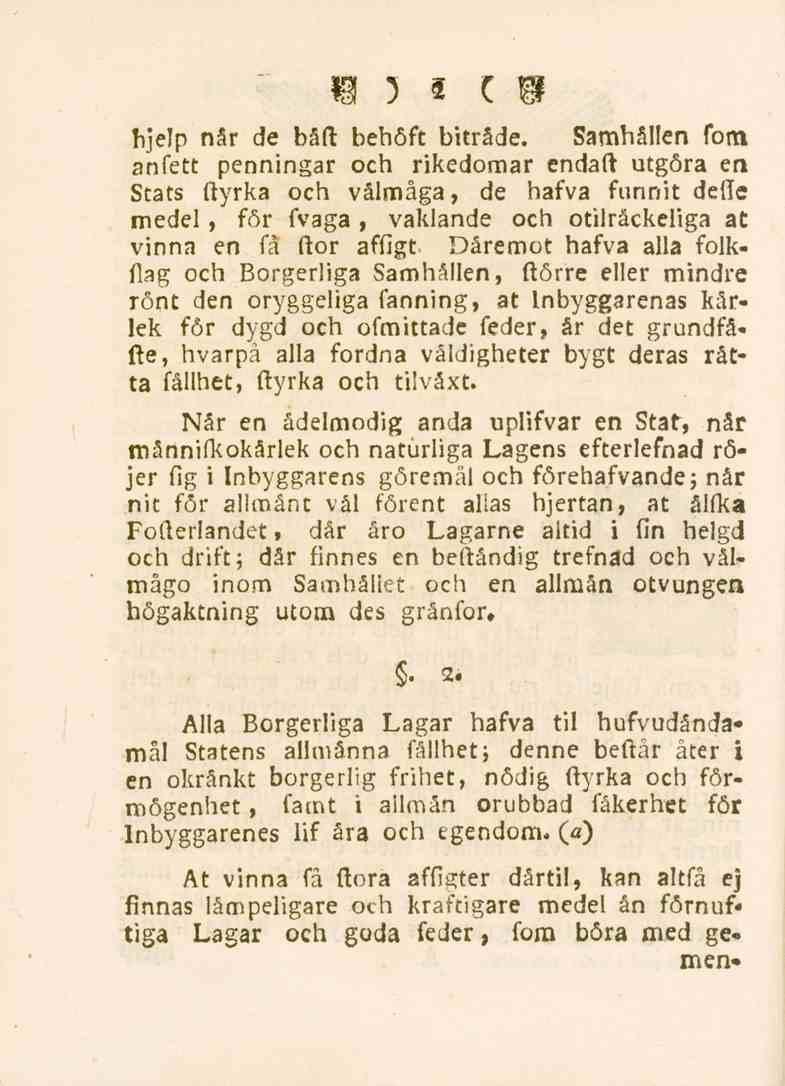 2 hjelp når de båft behöft biträde.