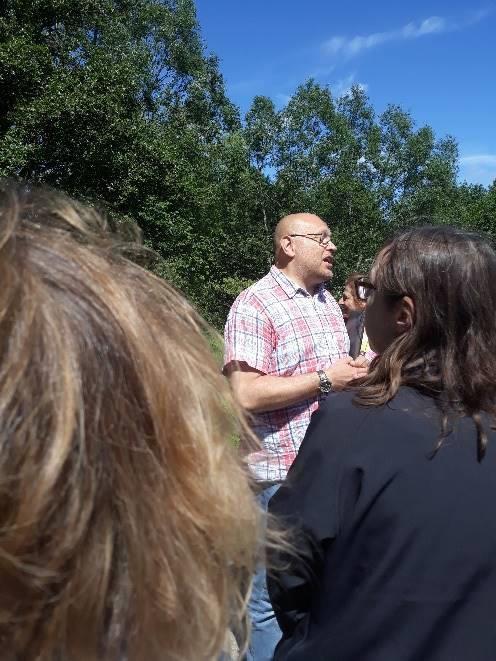 Hänt i avdelningen VÅRRESA 16 JUNI Vår eminenta guide Jaques Schultze