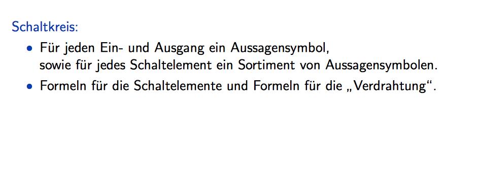 DIGITALE SCHALTKREISE
