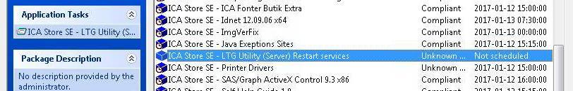 3.7 EasyDisplay kan inte startas Man försöker starta EasyDisplay men får upp ett felmeddelande. Här finns det ett par olika saker som kan vara fel: 3.7.1 Tjänsten EasyDisplay ManagementService är stoppad server 3.