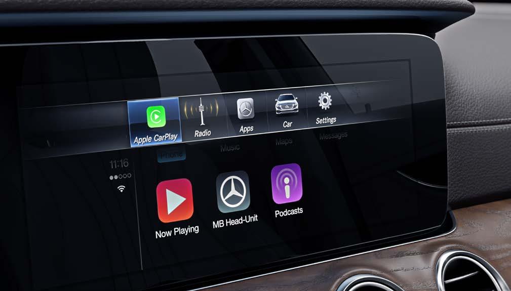 COMAND Online COMAND Online har allt man kan begära när det gäller infotainment, navigation och kommunikation.