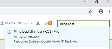 Beställning, varumottagning och faktura hanteras precis som övriga beställningar som går via Agresso e-handel.